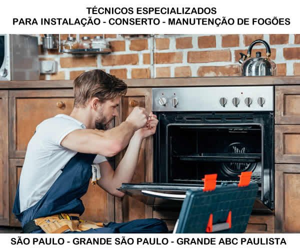 fogão assistência técnica sp